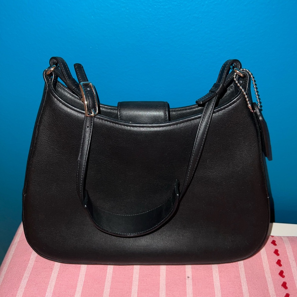 Coach Vintage Legacy Demi Shoulder Purse 8319 in black
